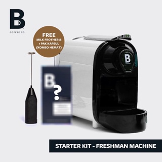 B Coffee Co. Starter Kit/Paket Pemula + GRATIS Milk Frother