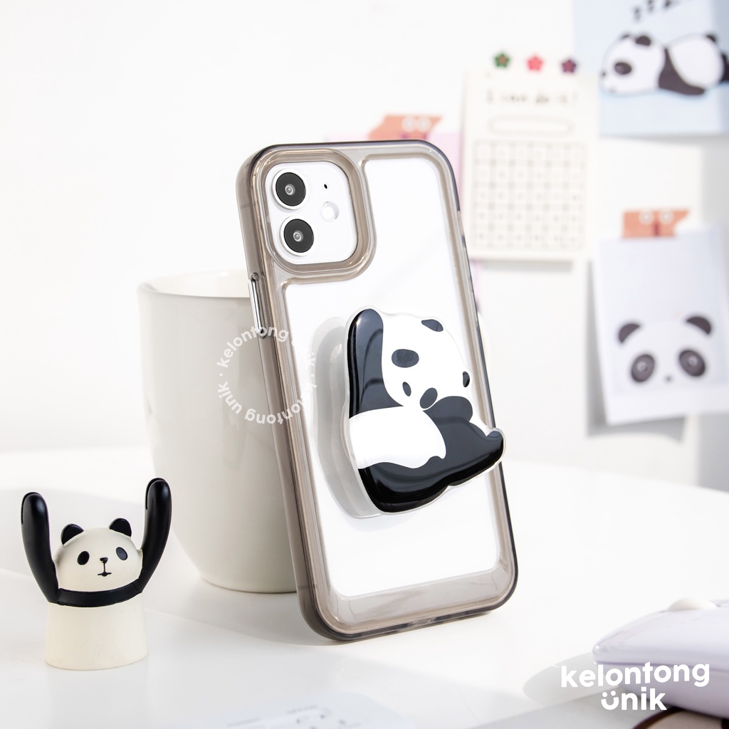 For iPhone - Panda Griptok Acrylic Case