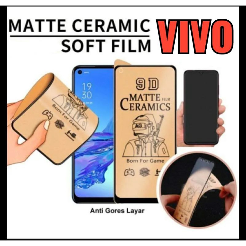 Tempered Glass Matte Film Ceramics Matte Ceramics Soft Film Samsung All Tipe