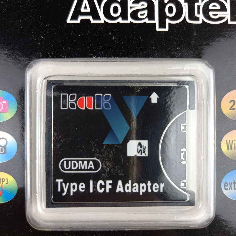 SDHC to Compact Flash CF Type I Card Reader Adaptor- WL-VCR695 ( Al-Yusi )