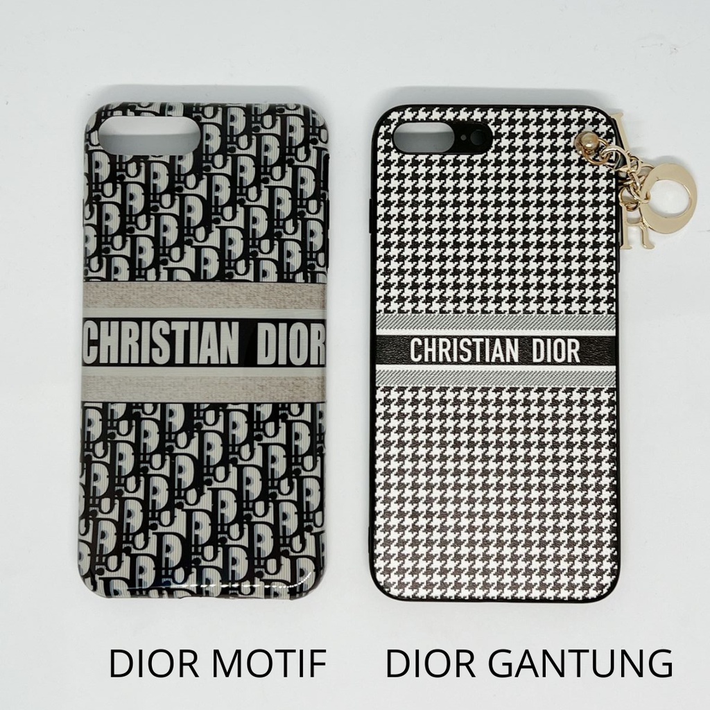 Case Christian Dior iPhone 7+ Plus Premium Import Casing Soft Case