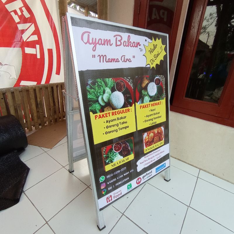 STANDING BANNER 2 SISI 60 X 120