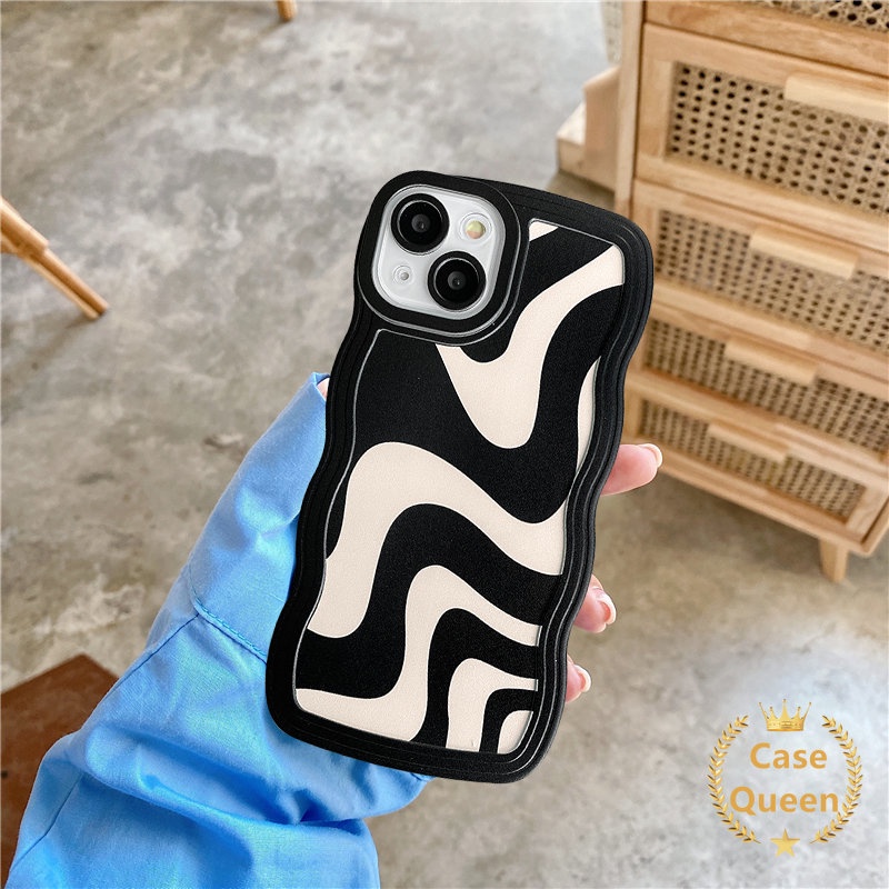 Soft Case TPU Motif Zebra Untuk iPhone 13 7 8 Plus 11 12 14 Pro MAX XR 6 6s Plus 14 Plus X XS MAX SE 2020