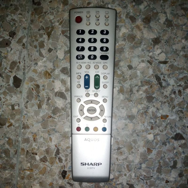 remote tv remot tv sharp aquos LCD TV