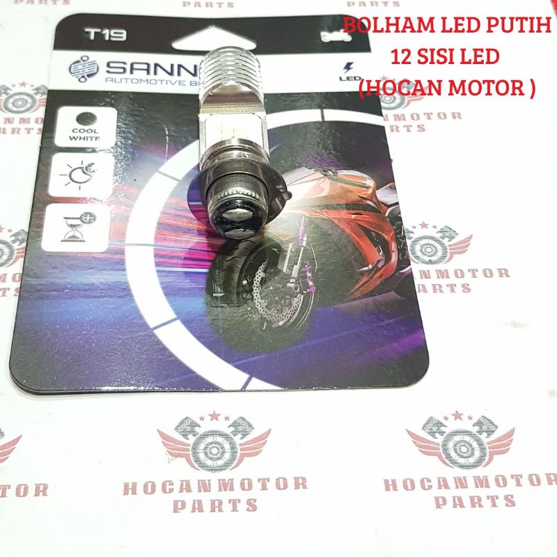 BOHLAM LAMPU LED 12 TITIK MIO SPORTY MIO SMILE MIO SOUL FINO X RIDE MIO J MIO GT SOUL GT MIO J MIO M