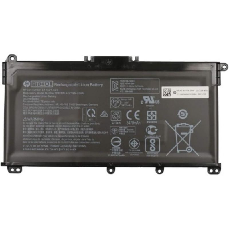 Baterai Laptop HP 14-CE0014TU 14-CE0000 HT03XL 15-CS HT03 HT03XL