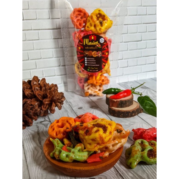

seblak kerupuk mawar | seblak kering sebring | aroma daun jeruk | 250gr_500gr