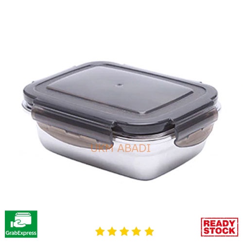 Lunch Box Kotak Bekal Makan Bento Stainless Steel 350ml KT273