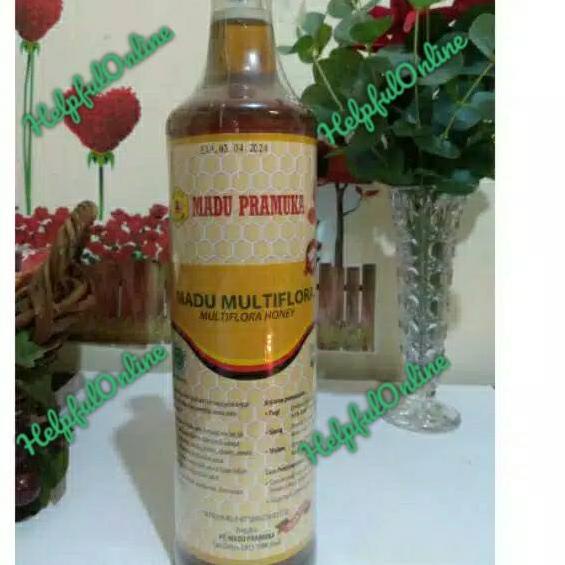 

Original [PECAH DIGANTI] Madu Pramuka Multiflora / Madu Multiflora 650ml !!!