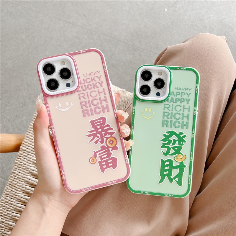 Soft Case Bahan Silikon TPU Desain Karakter Cina Untuk IPhone 14 13 12 11 Pro Max