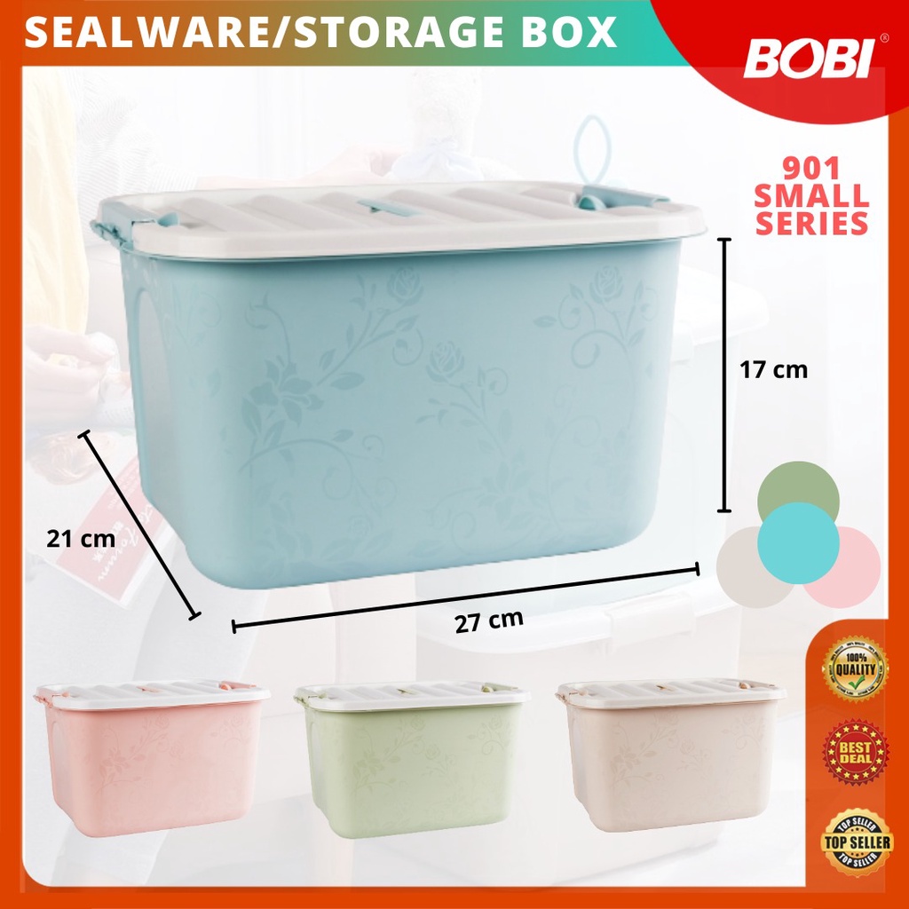 Container Box Penyimpanan Serbaguna / Box Ukuran Kecil (Small) / Box Ukuran 27x21x17 - Kode 901