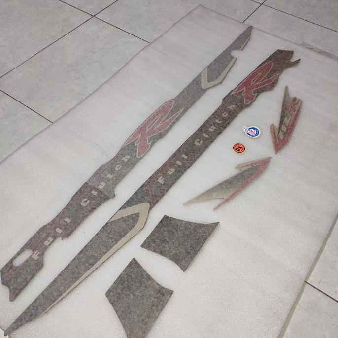 Stiker stripping Yamaha F1ZR F1Z FIZ R FIZR ori original 2002 silver