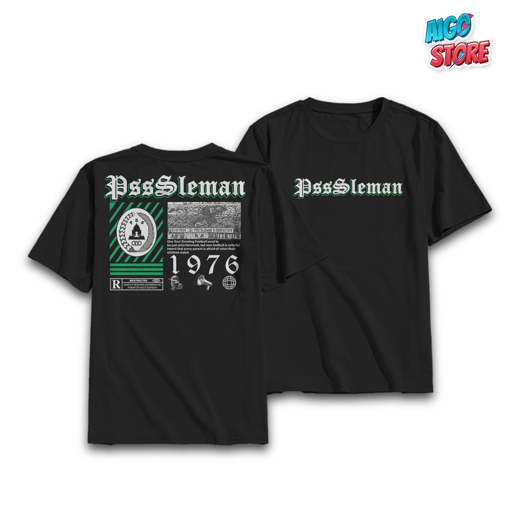 KAOS PRIA PSS SLEMAN / Brigata Curva Sud / Pray For Kanjuruhan / Kaos Distro T-shirt / Kaos Lengan P