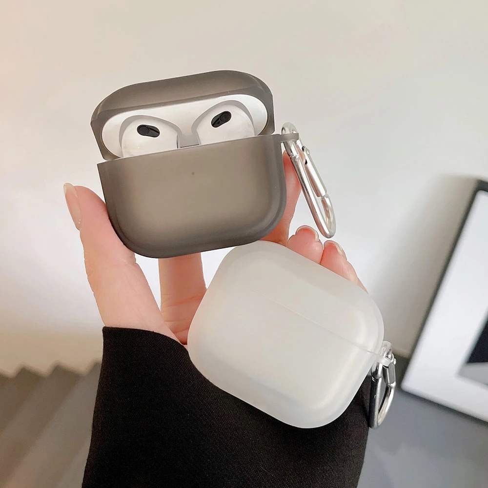 Soft Case Pelindung Warna Matte Untuk Airpods 1/2/pro Wireless  AirPods Pro 2(1/2/3/PRO/Airpods 3/inpods 11 12 i9s i10)