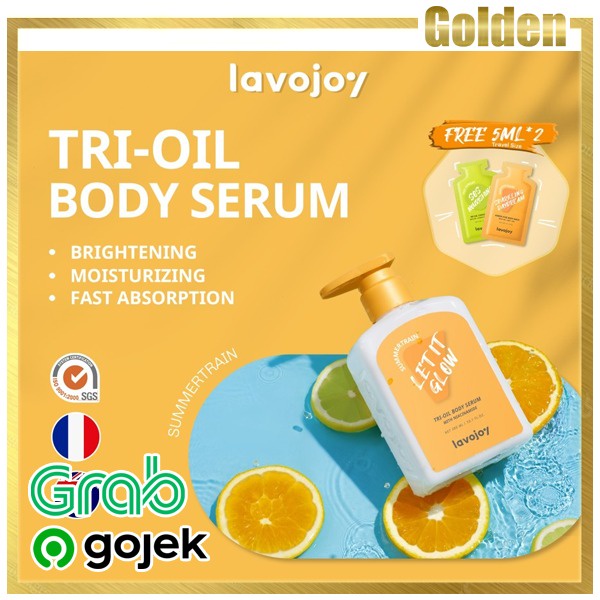 LVJ lavojoy Let It Glow Body Serum Body Lotion Summertrain Original