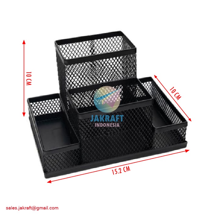 

Stationery Desk Set Joyko Ds-19 Tempat Alat Tulis Pensil Meja Jaring Jala Besi
