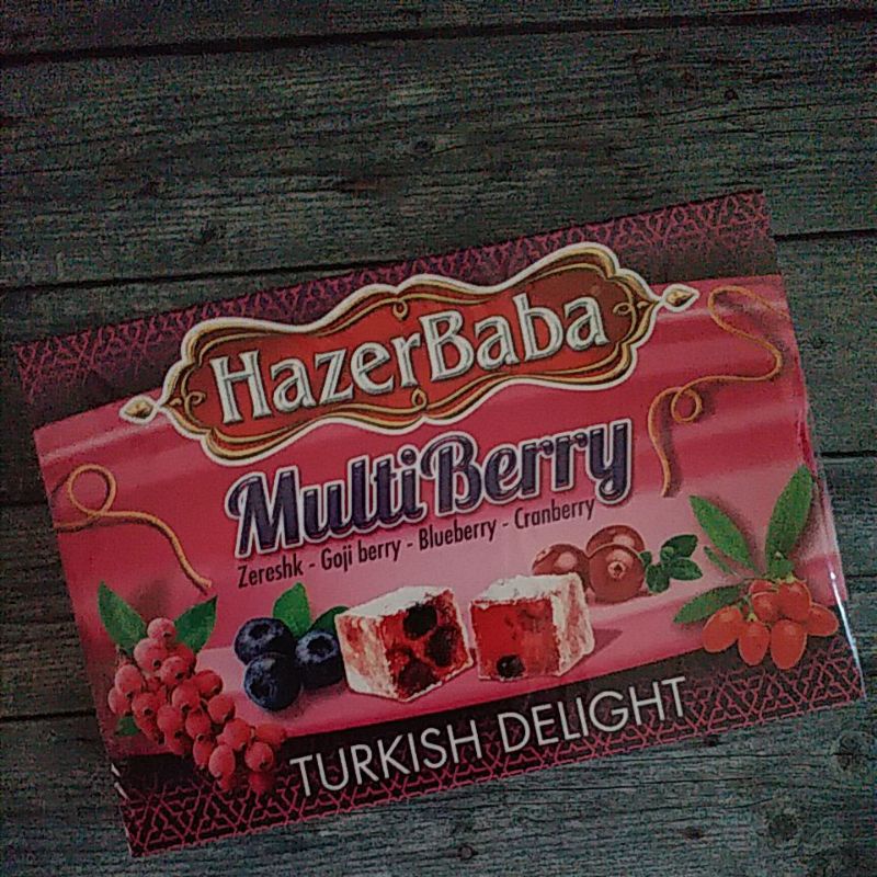 

Hazur Baba Multiberry Turkish Delight Manisan Turki