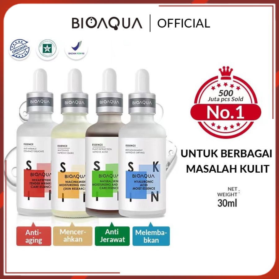 BIOAQUA Serum Moisturizing Essence 30ml Niacinamide/Hyaluronic Acid/Acne Care