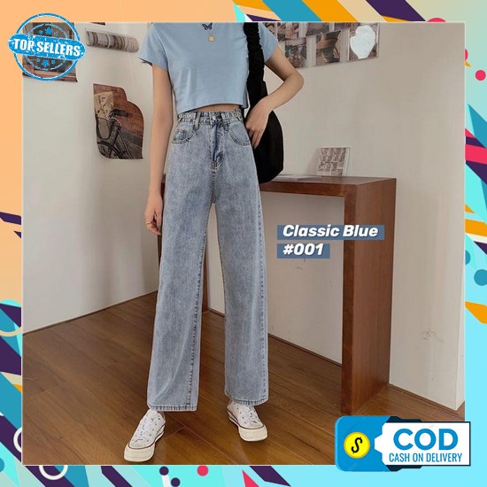 Celana Jeans Sobek Wanita Tidak Tembus Bawahan Rawis Celana Panjang Jins Wanita Ripped Cewek Kekinia