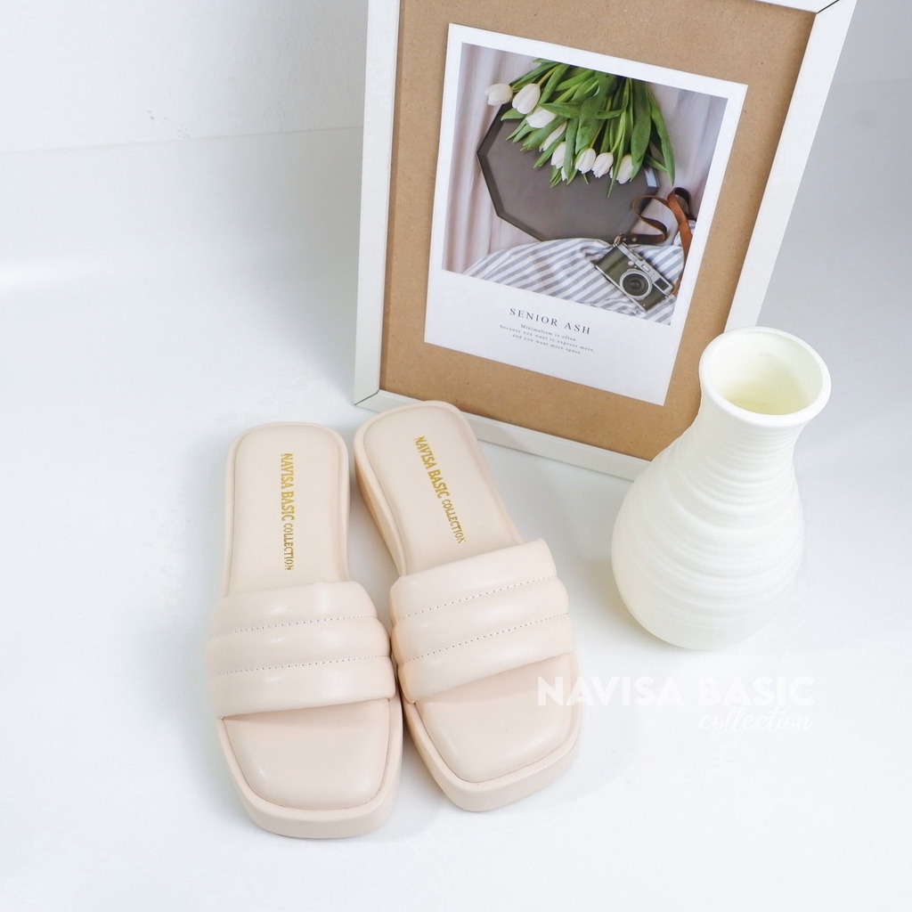 Sandal wanita Sendal wedges Empuk delisha winod pluvia damelia faradela