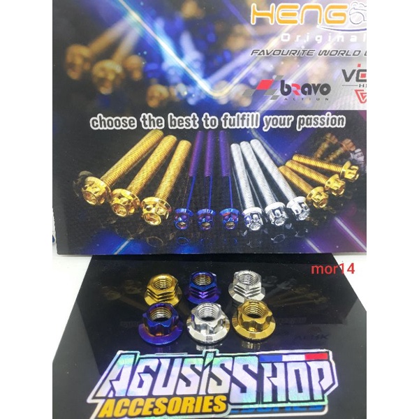 mur probolt stainless 14 geart type new model heng original thailand