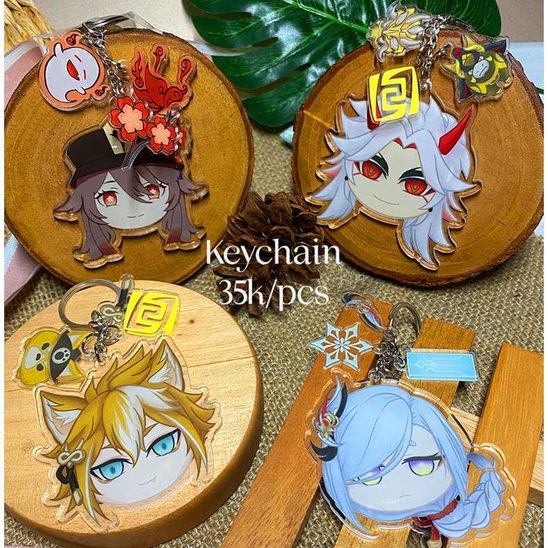[Fanmerch] Genshin Impact Acrylic Keychain