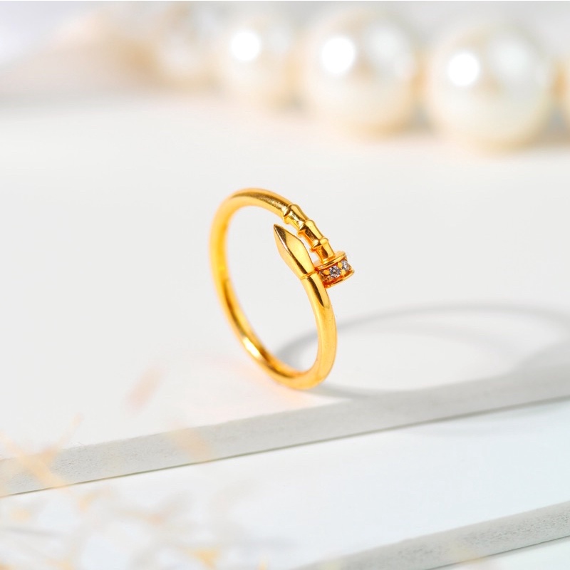 Cincin Emas Paku Pipo Talipan - Toko Emas Gadjah