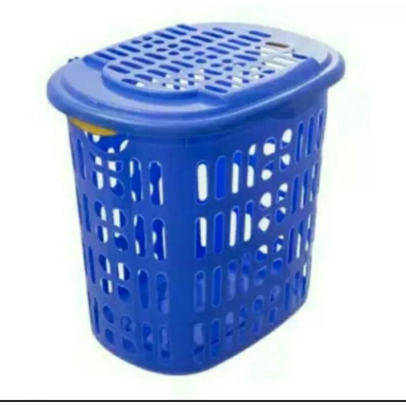 LAUNDRY BASKET/KERANJANG/TEMPAT BAJU/PAKAIAN KOTOR WARNA RANDOM