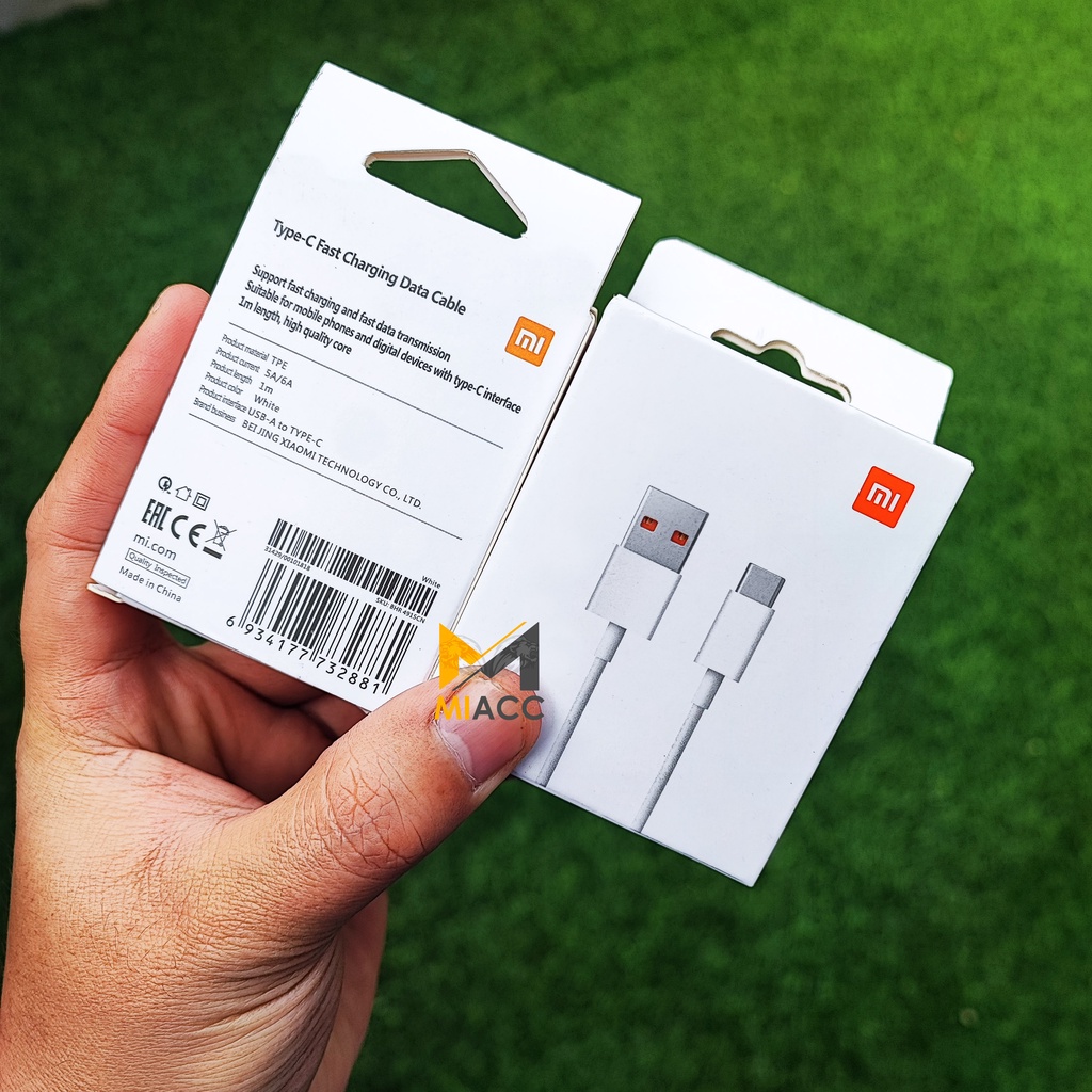 KABEL DATA XIAOMI ORIGINAL USB TYPE C 33W 67W 120W TURBO FAST CHARGING HYPER CHARGE 5A 6A