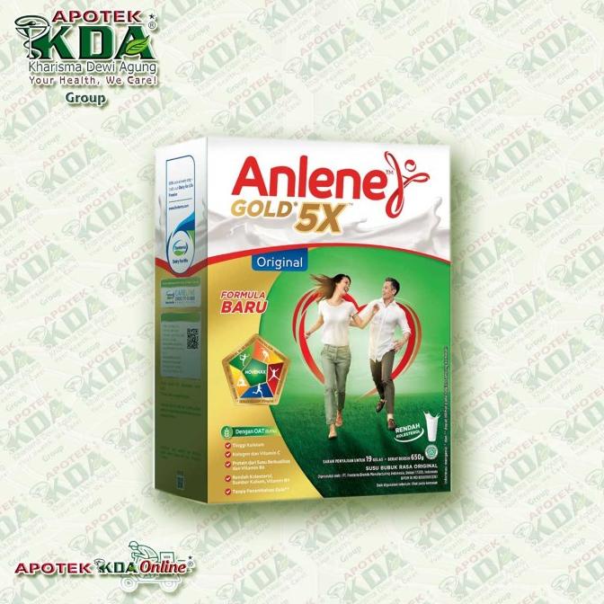 

[ COD ] ANLENE GOLD 5X 650 GRAM | SUSU LANSIA