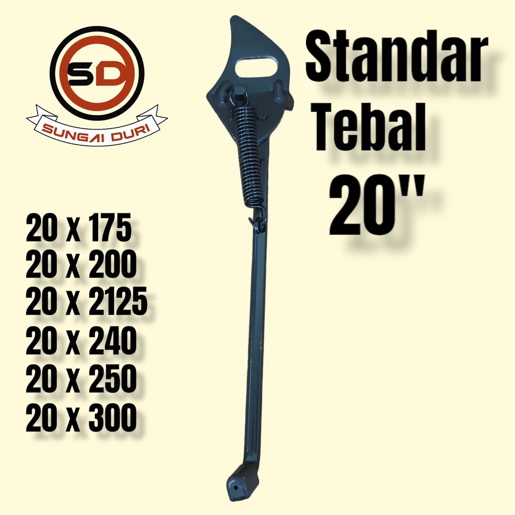 Standar sepeda 12,16, 18 &amp; 20inch Besi