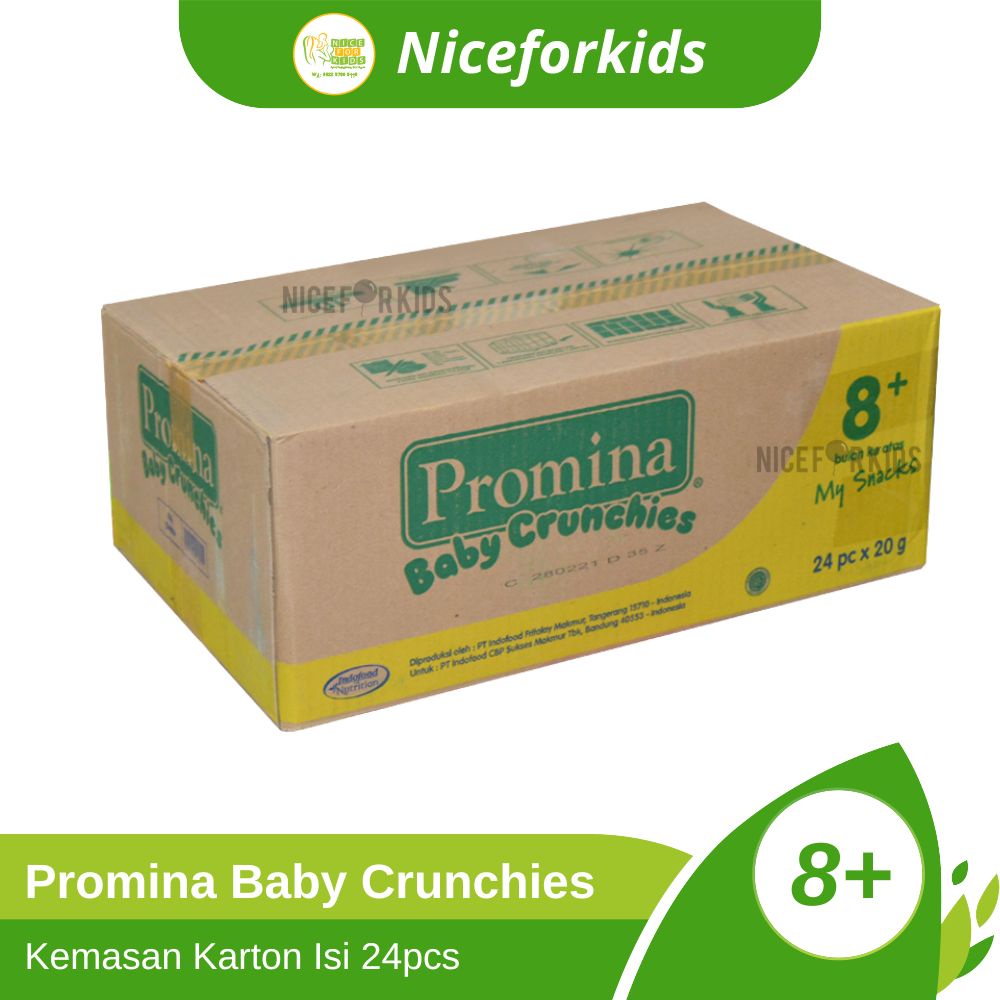 Grosir Karton Promina Crunchies Camilan Bayi