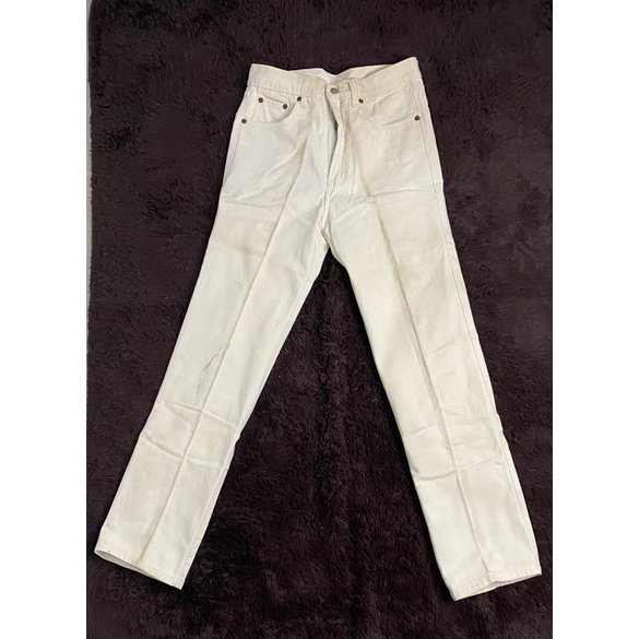 REPLAY jeans celana cowok - Uk 29 - White (Preloved)