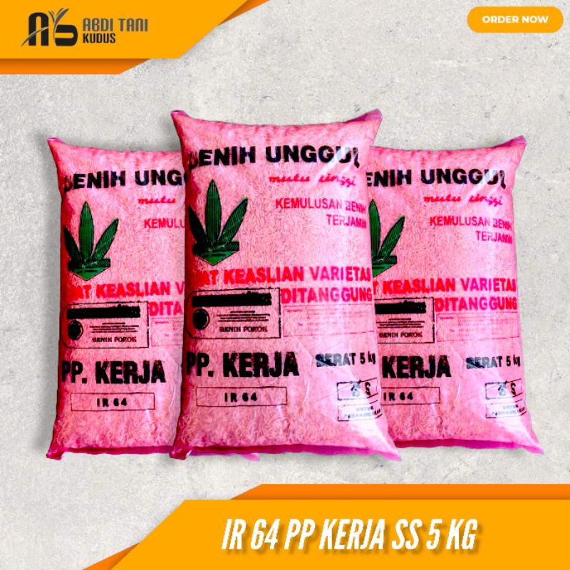 BENIH PADI IR 64 PP KERJA SS 5 KG
