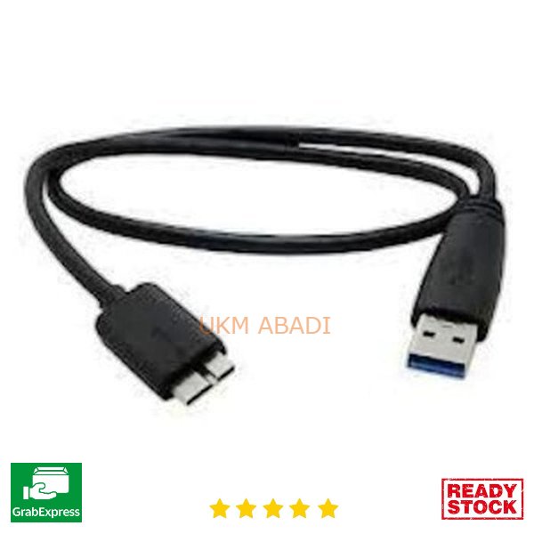 Power Dan Kabel Data Hardisk Eksternal USB 3.0 Original