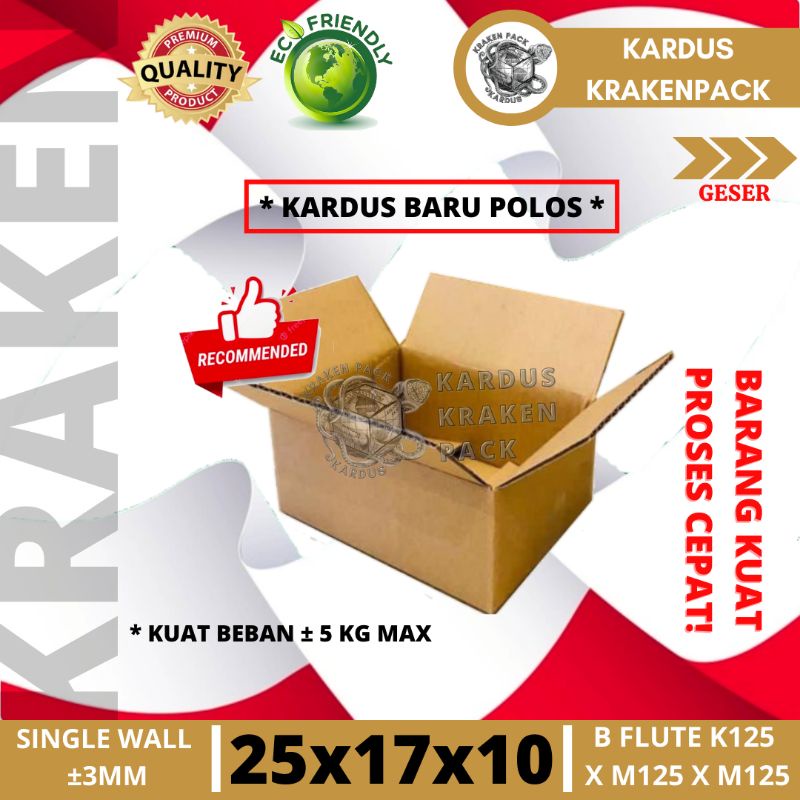 Jual Dus Kardus Packing X X Cm Kardus Baru Polos Kuat Karton Box Murah X X Cm