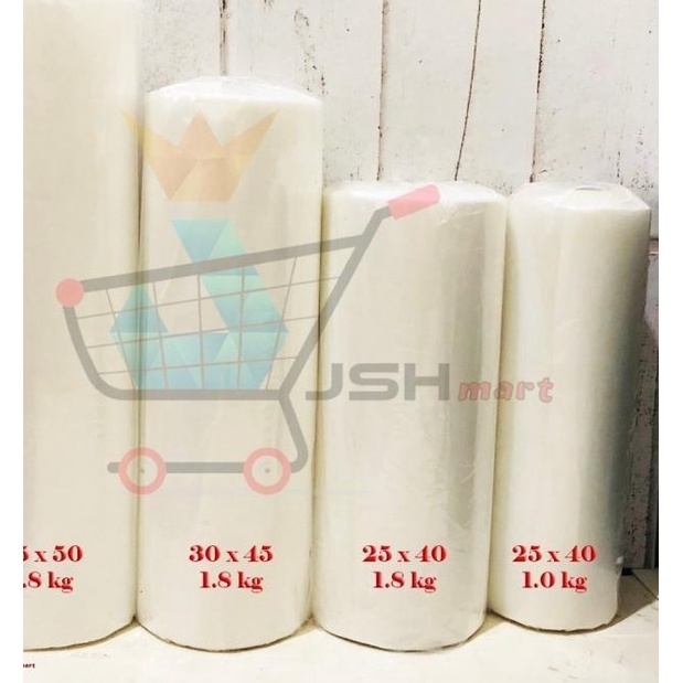 READY ✅Plastik HD ROLL 35 x 50 cm 1,8 kg | Plastik Buah Fotocopy Sayur Daging|RA4