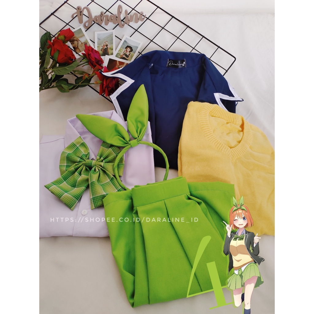 Kostum Cosplay Yotsuba Nakano