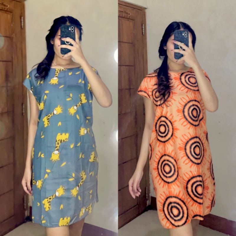 Daster Midi/Mini/Bali, Harga Reseller Warna Dan Motif Acak