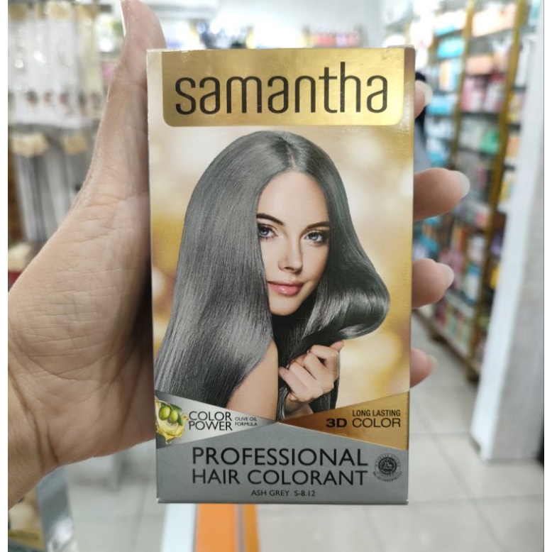 ☀️cahaya acc☀️ SAMANTHA SEMIR ASH GREY/BLEACHING