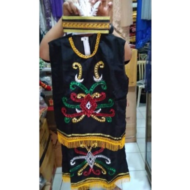 [ BAJU ADAT ] BAJU DAYAK ANAK // PAKAIAN ADAT ANAK (CEWE/COWO)