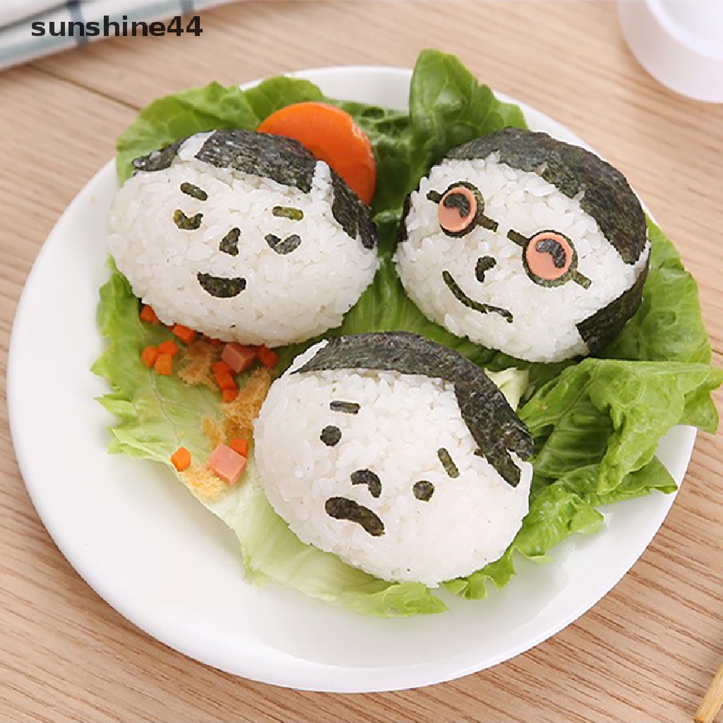 Sunshine Cetakan Nasi / sushi / Bento DIY Bentuk Kartun Bayi Untuk Anak
