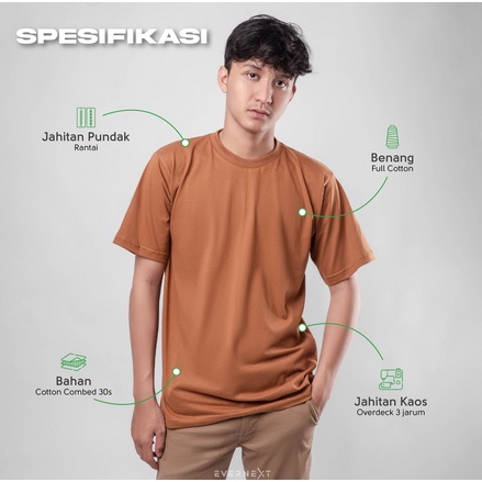 [PROMO] KAOS POLOS PRIA LENGAN PENDEK COTTON PREMIUM JUMBO XXL XXXL