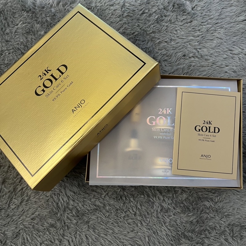 🇰🇷 Anjo 24K Gold Skin Care 6 Set Made in Korea