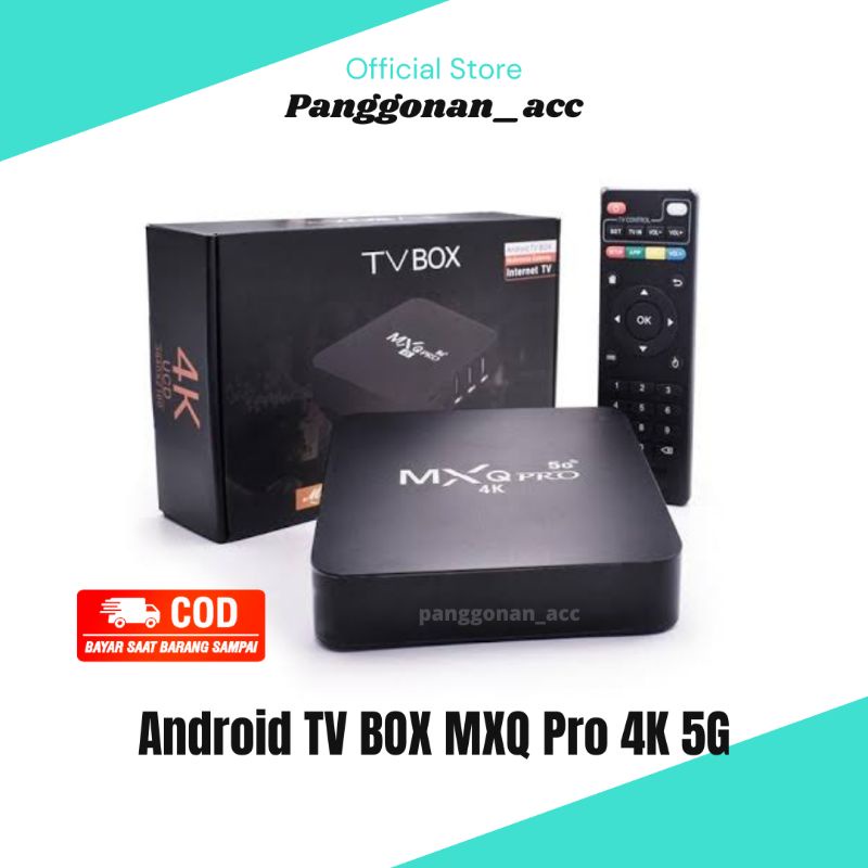 Android TV BOX MXQ Pro 5G Smart TV ultra HD MXQ pro 4K