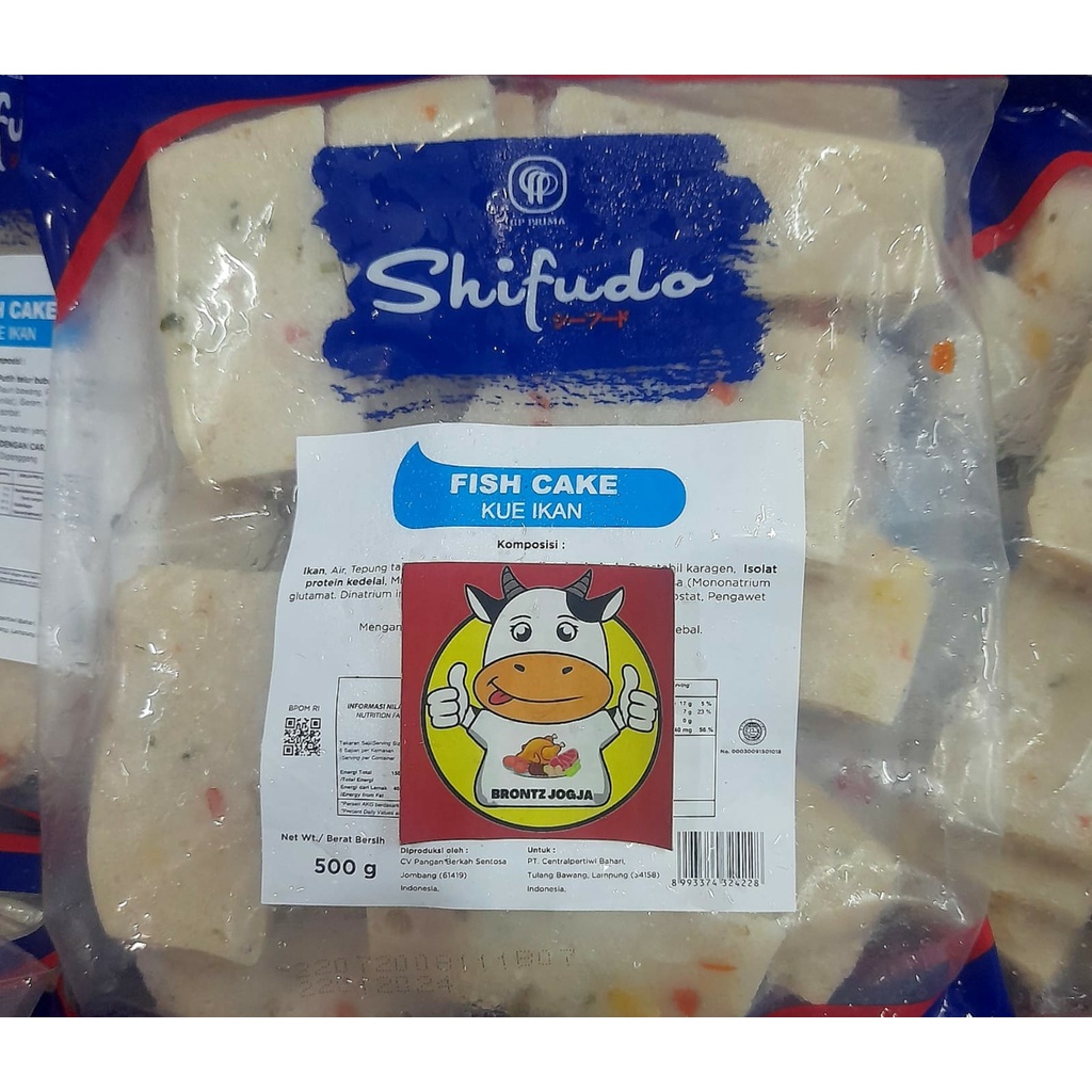 

SHIFUDO FISH CAKE 500GR - FROZEN FOOD - BRONTZ JOGJA