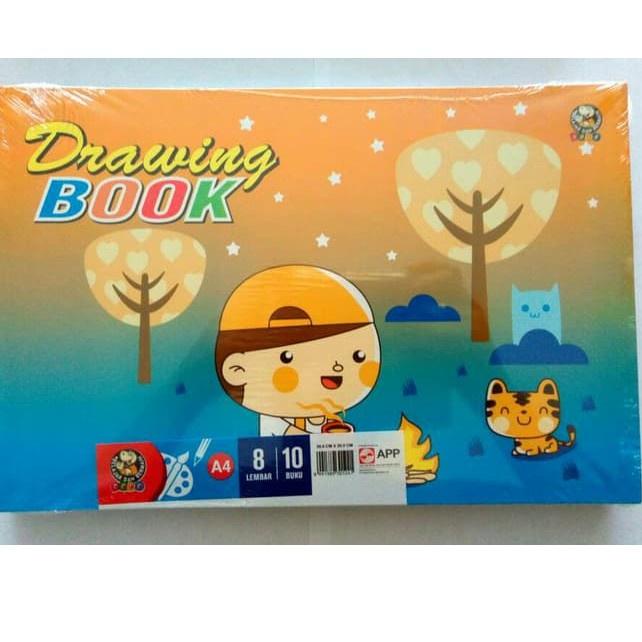 

Special Favorit SATU PACK ( 10 PCS x 8 LEMBAR ) Buku Gambar A4 Dodo