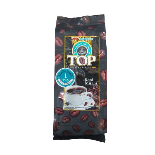 

TOP Coffee Robusta Arabica Blend Kopi Murni 158gr Minuman Instan Kopi