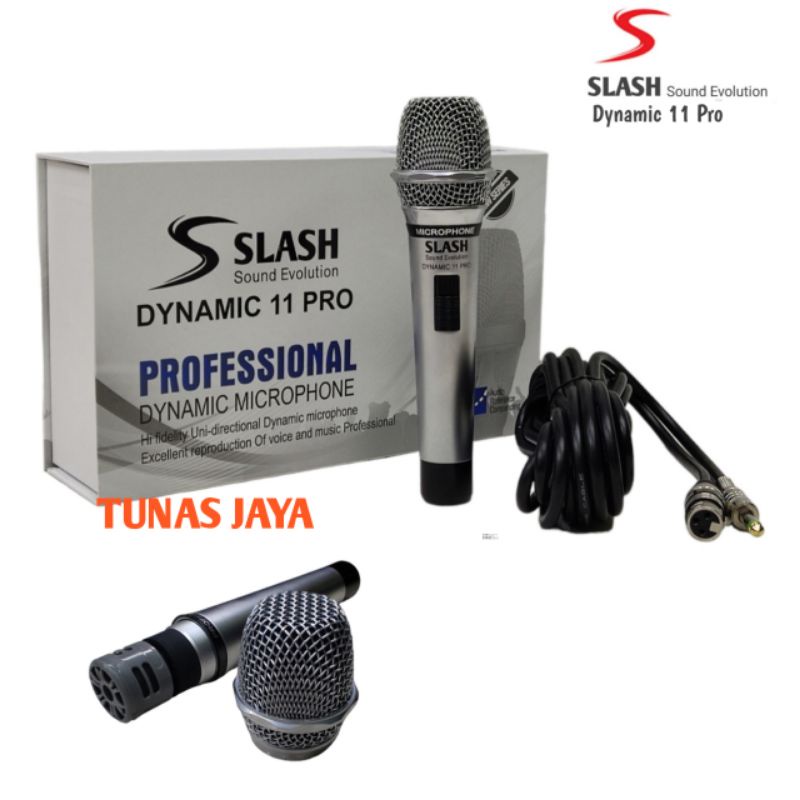 MIC KABEL SLASH DYNAMIC11PRO MIC SLASH DYNAMIC 11 PRO ORIGINAL MIC SLASH DYNAMIC 11 PRO