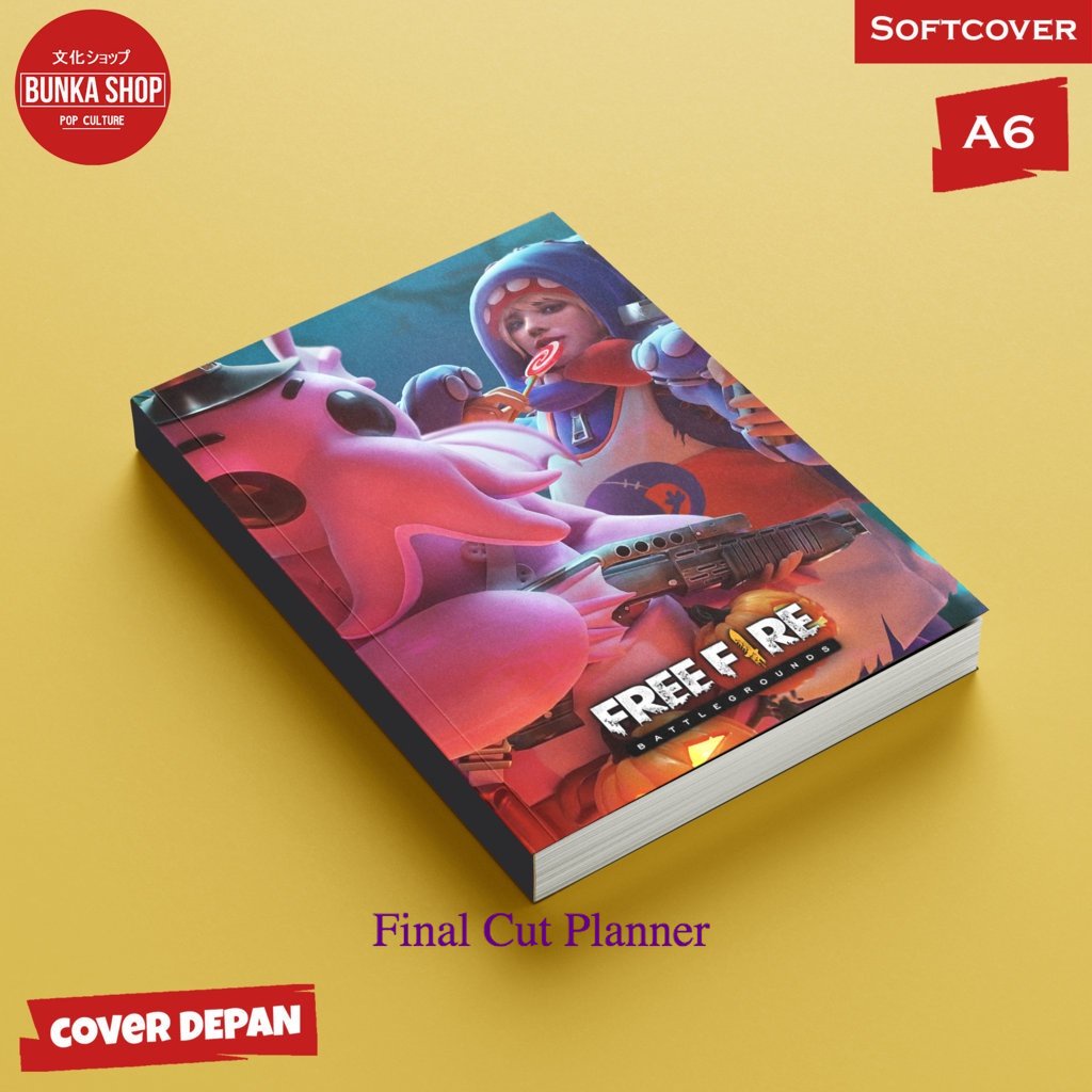 

Pocket Note Free Fire Hallowen Season B Softcover A6 Buku Tulis Catatan Notes Agenda Planner Jurnal .